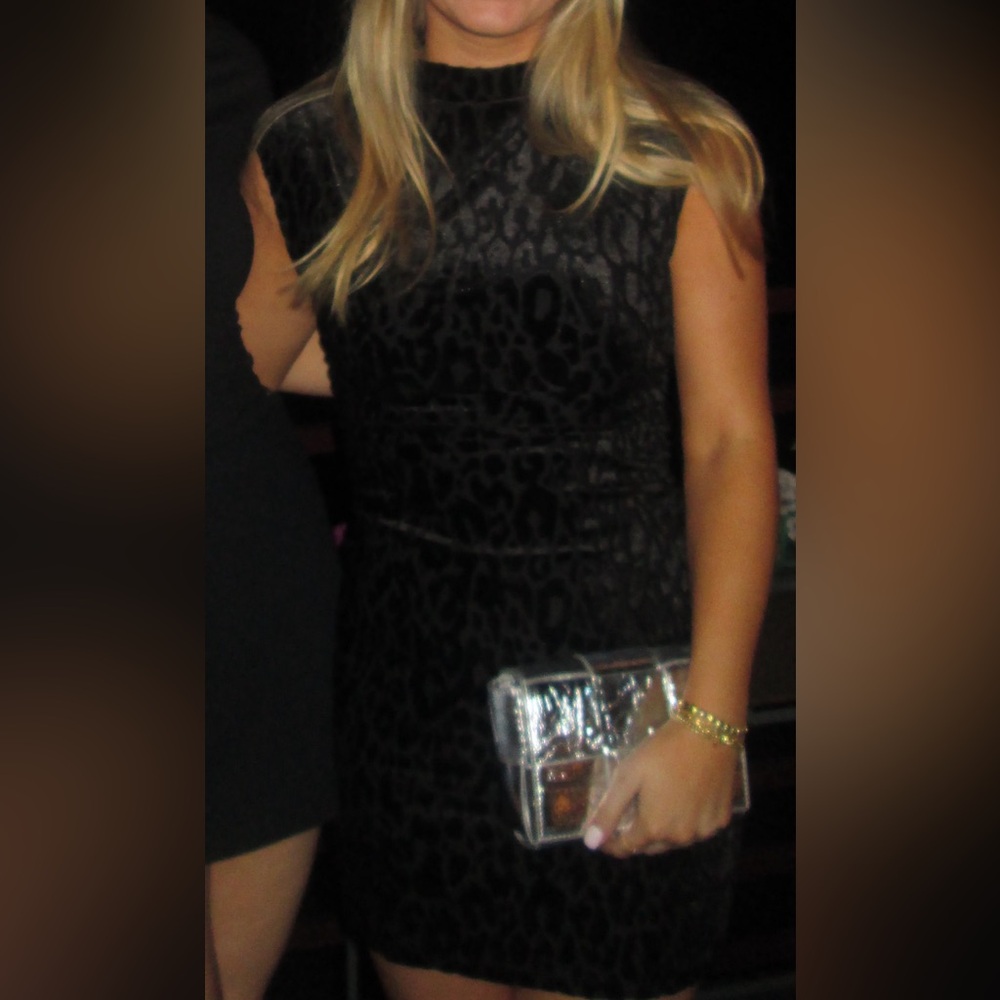 Mango Black Sleeveless Dress
